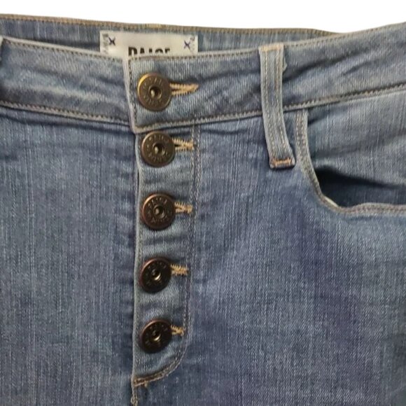 PAIGE Women's High Rise Blue Jeans - Picture 15 of 15